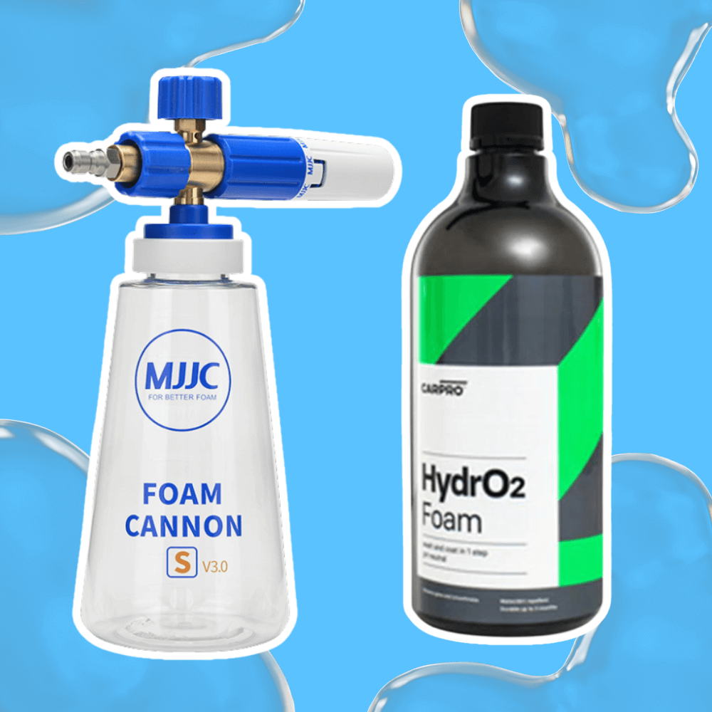 Ready to Foam Package (CarPro HydroFoam 1L, MJJC Foam Cannon S V3.0)