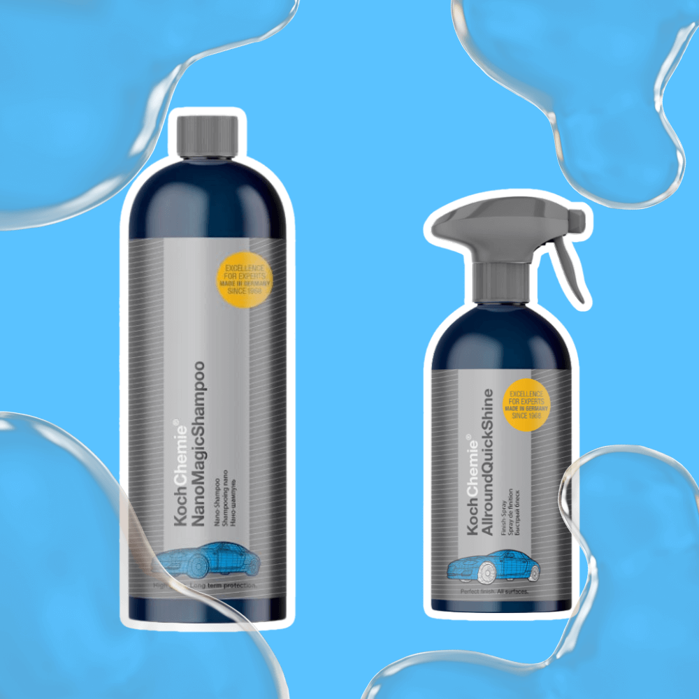Exterior Washing & Finishing Package (Koch Chemie NanoMagic Shampoo Nms, Koch Chemie Allround Quick Shine)