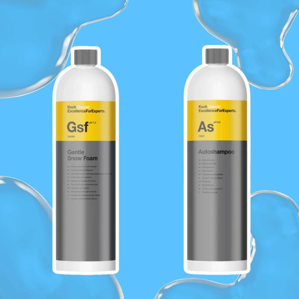 Exterior Wash Package (Koch Chemie Gentle Snow Foam Gsf, Koch Chemie Autoshampoo As)