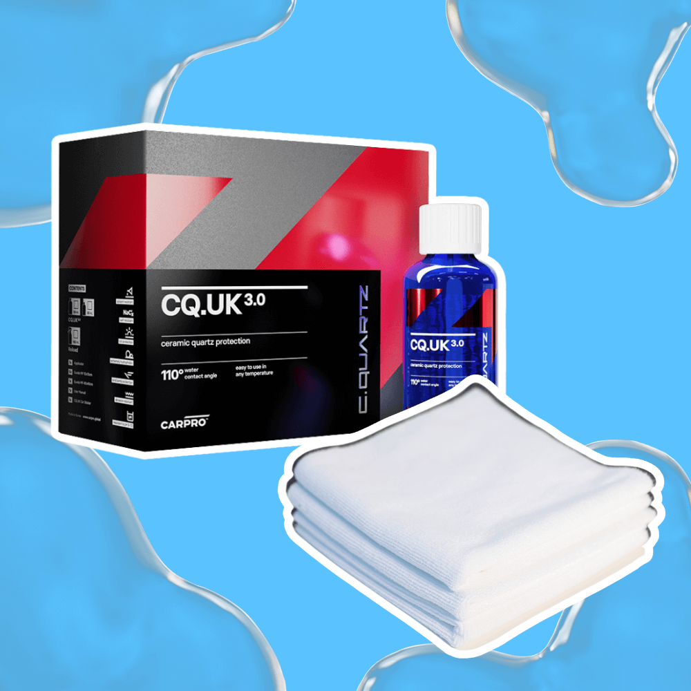 Coating Package (CARPRO Cquartz UK Edition-30ml & CrystalClear Waxing Towel)